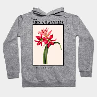 Flowers - Amaryllis Red Hoodie